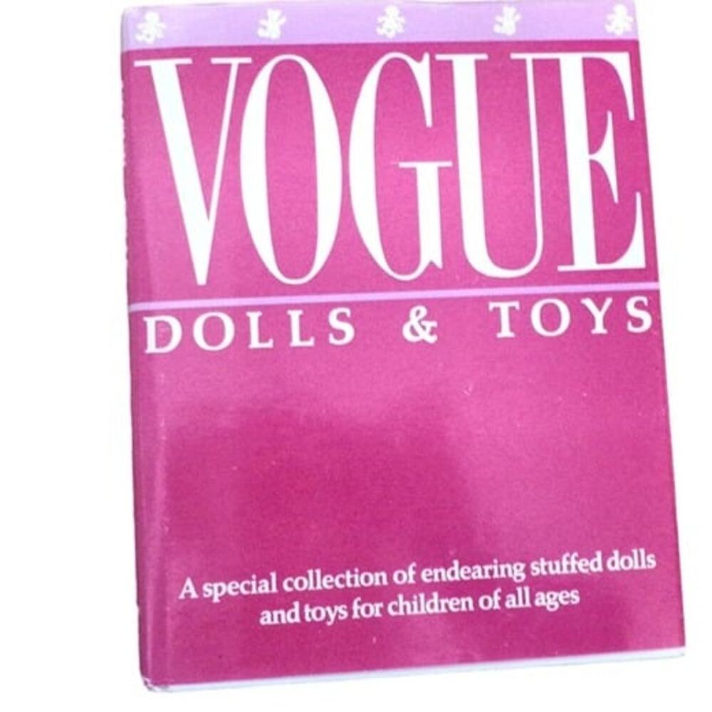 "Vogue Dolls & Toys" Vintage book 1986 Published by Butterick
